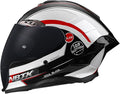 Full-face Helmet Biker Helmet ABS with EPS Cushion Liner Removable Washable 8 Air Vent Free Switch Long and Short Lens Replacement for Adult Unisex