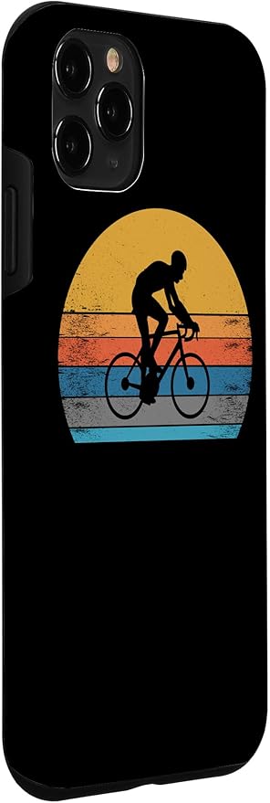 Racing Road Bike Vntage Cycling Riding Racing Bike Bicycle Case for iPhone 11 Pro