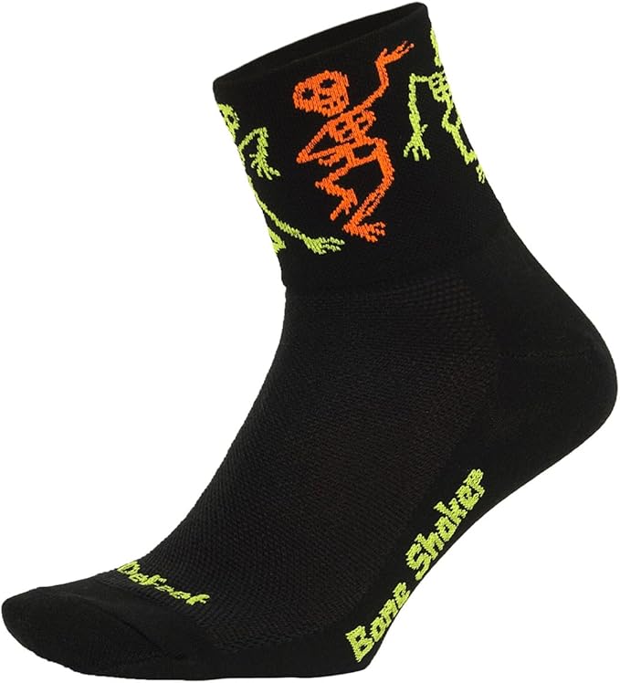 DEFEET | Aireator 3" Patterned Cycling Socks | For Biking, Running, & Everyday Adventures