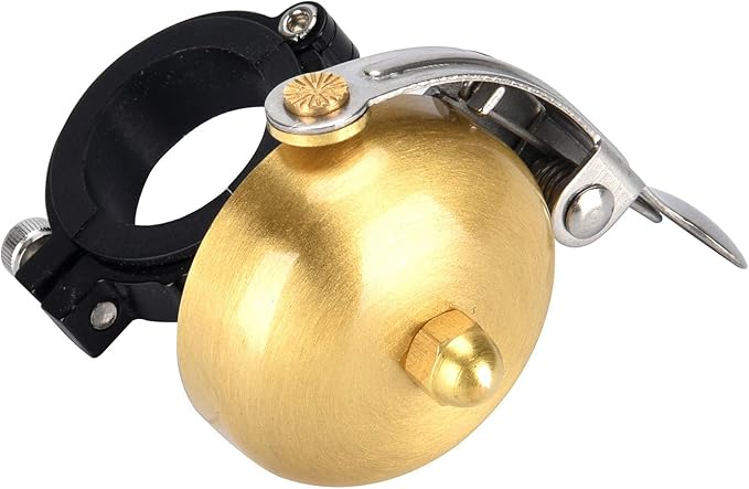 Bike Bell Brass Mini, Clearer Louder Longer Sustained Purer Tone