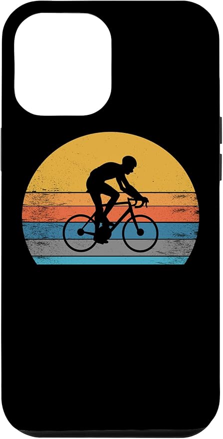 Racing Road Bike Vntage Cycling Riding Racing Bike Bicycle Case for iPhone 12 Pro Max