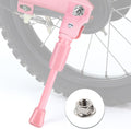 Kids Bike Kickstand Fits 12 14 16 18 20 Inch Bicycles, Aluminum Alloy Kickstand for Kids Bike with Anti-Slip Pad, Universal Fit for Mountain Road Bikes