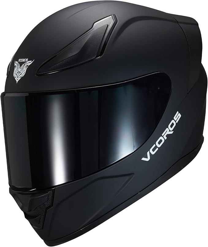 VCOROS Motorcycle Full Face Helmet for Unisex-Adults DOT Approved WS-609 Motorbike Street Bike Racing Helmets