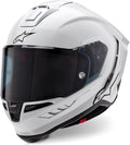 Alpinestars Supertech R10 Solid Helmet, Carbon Shell, CE-Certified, Advanced Ventilation & Fit
