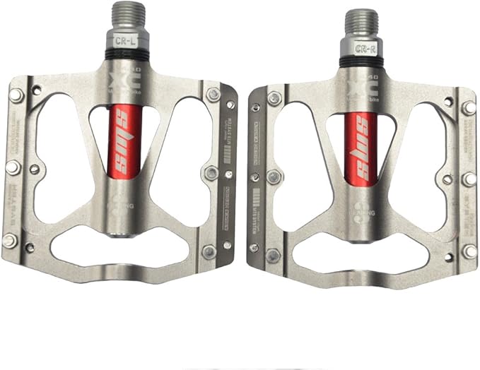 UPANBIKE MTB Road Bike Bicycle Ultra-Light 9/16'' Triple Bearing Aluminum Platform Pedals 1 Pair