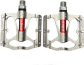UPANBIKE MTB Road Bike Bicycle Ultra-Light 9/16'' Triple Bearing Aluminum Platform Pedals 1 Pair