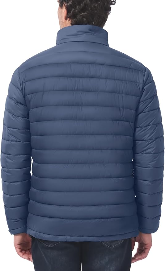 Men's Lightweight Packable Puffer Jacket Insulated Warm Winter Jackets Puffy Coat for Ski Hiking Travel