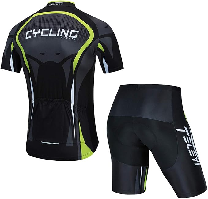 Cycling Jerseys Sets Short Sleeve Bike Clothing Suits Bicycle top Men MTB Jersey Breathable Summer