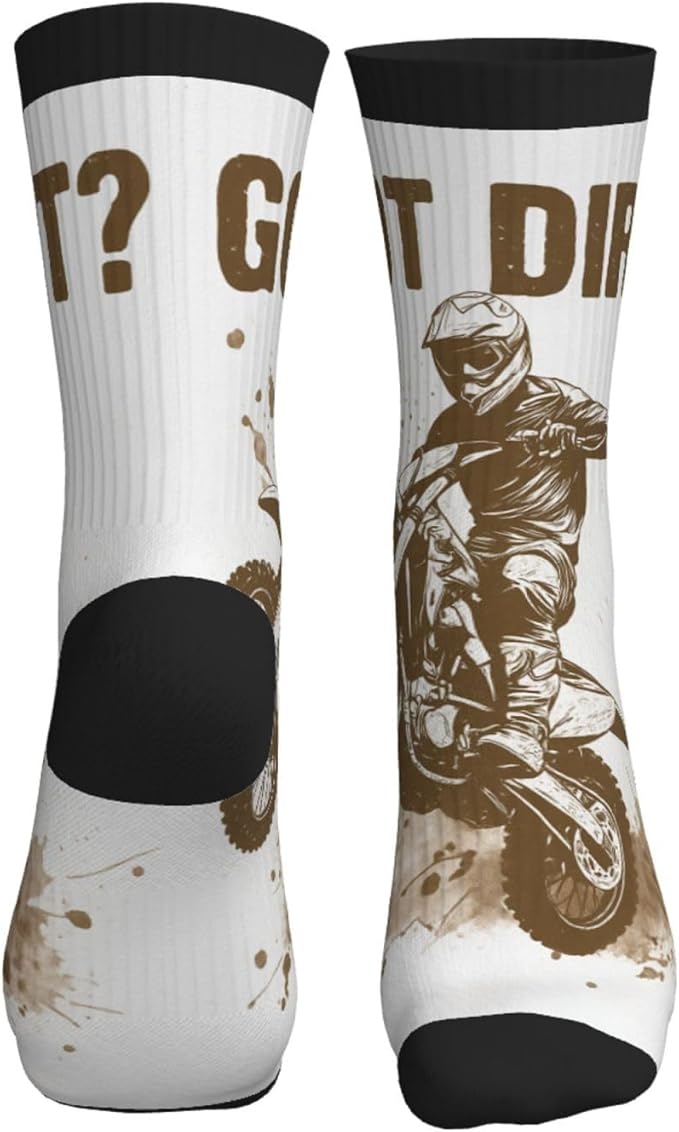 Crew Athletic Socks Funny Crazy Casual Sports Novelty Dress Socks for Women Men Running Hiking