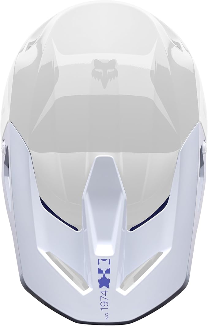 Fox Racing Youth V1 Motocross Dirt Bike Helmet Visor, Purple Dove Noble, One Size