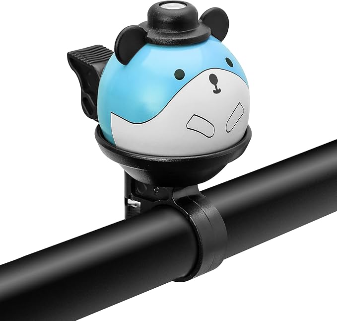 ROCKBROS Bike Bell for Kids Bicycle Bells Cycling Bells Cute Ring Ball Bike Accessories for Girls Boys Scooter Bike