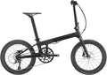 KABON Full Carbon Folding Bike, 20 Inch Lightweight Foldable Bicycle with 105 R700 11S Shift Groupset and Hydraulic Disc Brake Bike