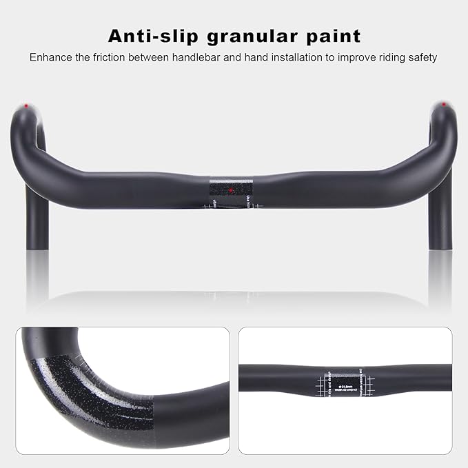 RXL SL Carbon Road Bike Handlebar - 380mm, UD Matte, 31.8 Drop