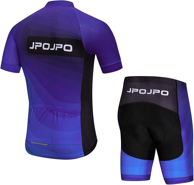 Hotlion Men's Cycling Jersey Set Summer Cycling Clothing Suit Pro Team Bike Clothes Road Biking Outfits Bicycle Kit for Men