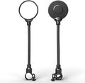 Bike Mirror Handlebar Mount – Adjustable Wide-Angle Rear View Mirror, Tool-Free Clamp for 22–32 mm Handlebars Suitable for bicycles, electric bicycles, motorcycles, scooters, etc.