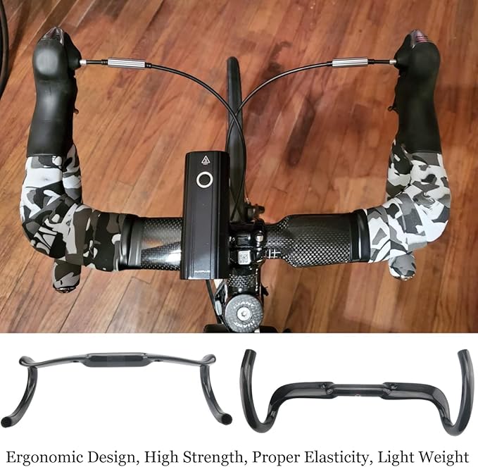 Bicycle Road Handlebars Carbon Handlebar Road Bike Drop Bars handlebars Aero Handlebars for Road Bike 31.8 440mm gravel bars bent bike handle bar city bikes Drop bars bicycle handlebar
