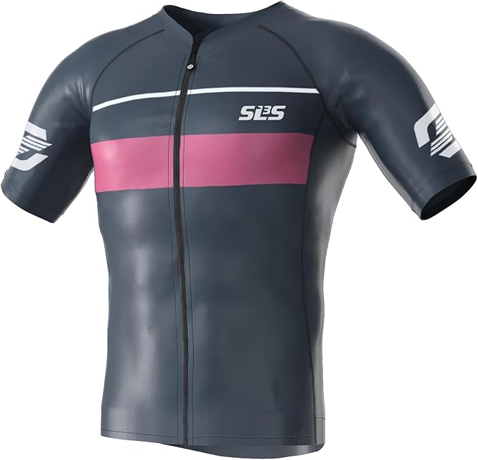 SLS3 Bike Jersey for Men Cycling – Men's Cycling Jersey Short Sleeve – Lightweight Road Bike Shirts