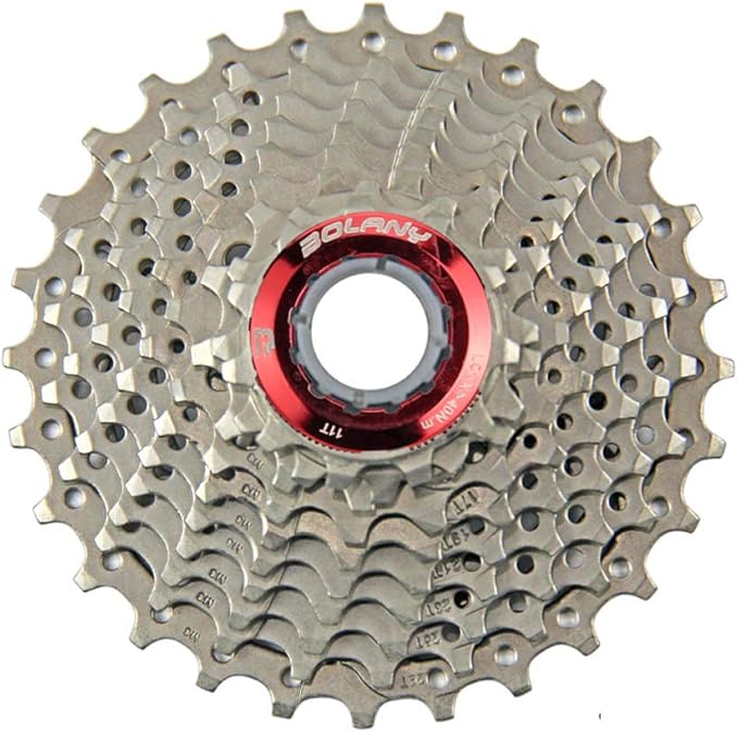 BOLANY Bike 8/9/10 Speed Cassette 11-25T/32T/36T/40T/42T/46T/50T Fit for MTB Bike, Road Bicycle, Lightweight Cassette, Compatible with Shimano SRAM Sunrace