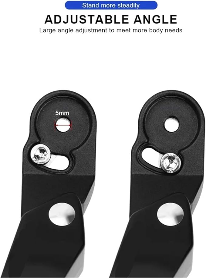 Bike Kickstand 2/6 PCS Adjustable Bicycle Kickstand Aluminum Alloy Mountain Bike Parking for Bicycle