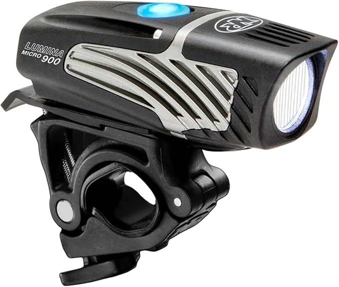 NiteRider Lumina Micro 900 Front Bike Light Sabre 110 Rear Bike Light Combo Pack- USB Rechargeable Bicycle Headlight LED Front Light Water Resistant Mountain Road City Commuting Cycling Safety Flash