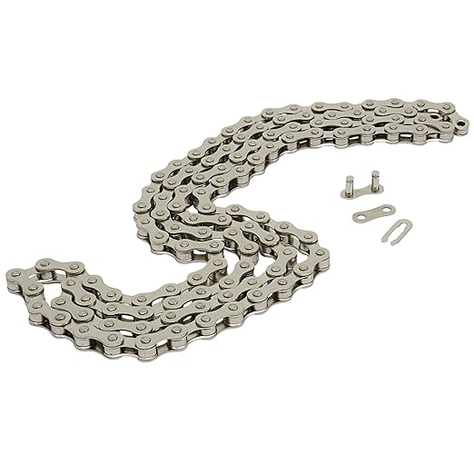 Murtenze Single Speed Bike Chain 1/2 x 1/8 Inch 114 Links Bike Chain for Road Mountain Racing Cycling/Bikers