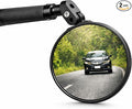 Bike Mirror, Bicycle Mirrors for Handlebars with 360-Degree Rotation and Unbreakable Convex Rearview Lens for Safe Cycling (2 PCS)