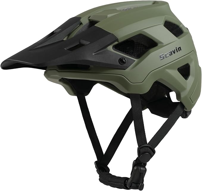 Mountain Bike Helmet for Adult, NTA 8776 E-Bike & Road Bicycle Helmet Certified Adjustable MTB Cycling for Men Women Youth Visor &Magnetic Buckle