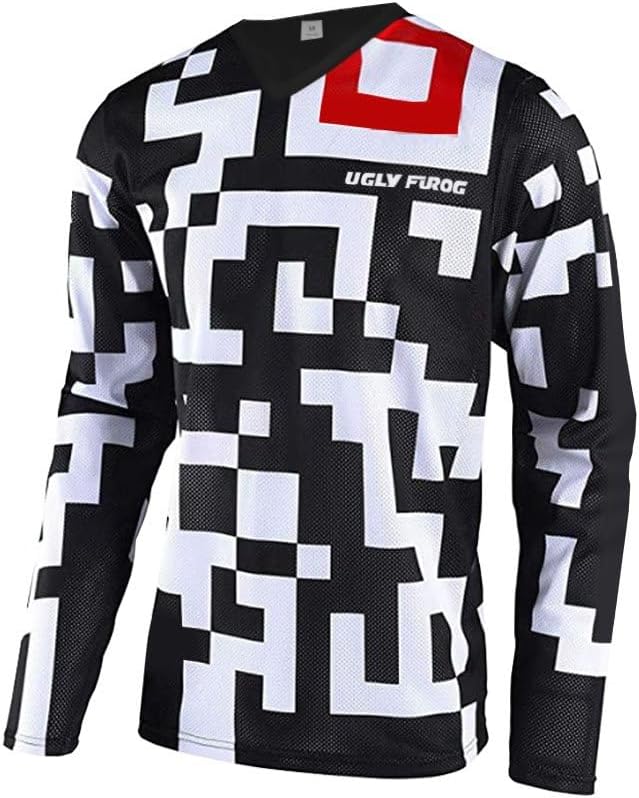 UGLY FROG Bike Wear Long Sleeve Men's Classic Fashion Cycling Downhill Jersey Sportswear Clothing