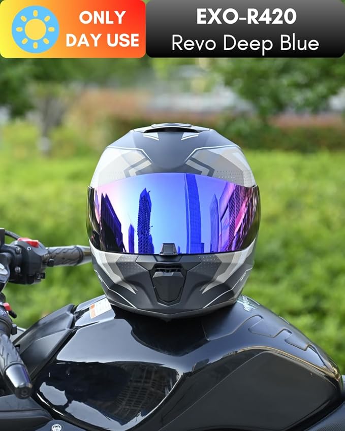 Replacement Motorcycle Helmet Visor Shield for R420 Visor Wearproof Windproof Sun Protection Helmet Accessories