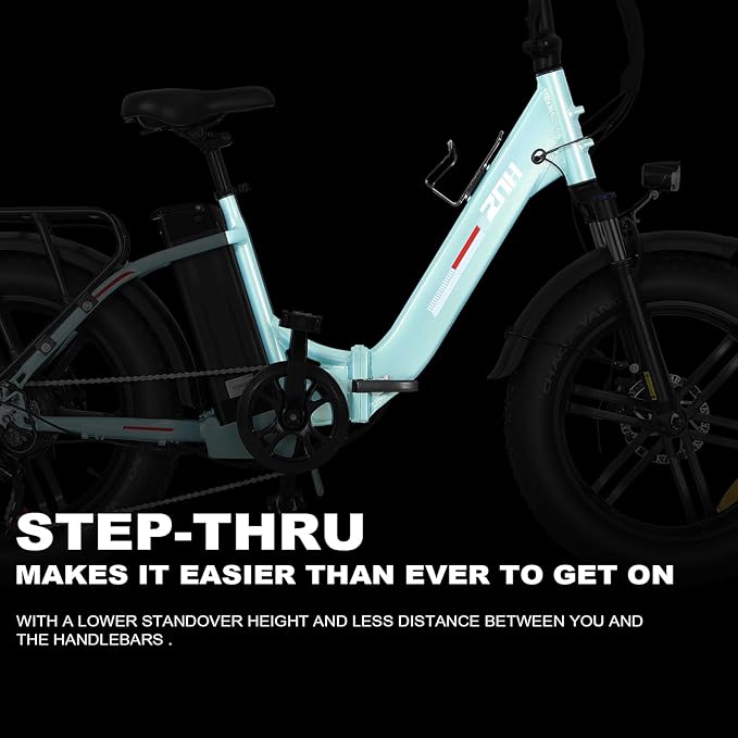 ZNH Electric Bike for Adults, 1000W Peak Motor 28MPH Mountain Ebike, 48V 13Ah Removable Battery Up to 65 Miles, 26" Electric Bicycle with 21-Speed Gear & Front Suspension, UL 2849 Certified