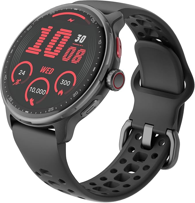 LifeMetrix R3 GPS Smartwatch (Black)