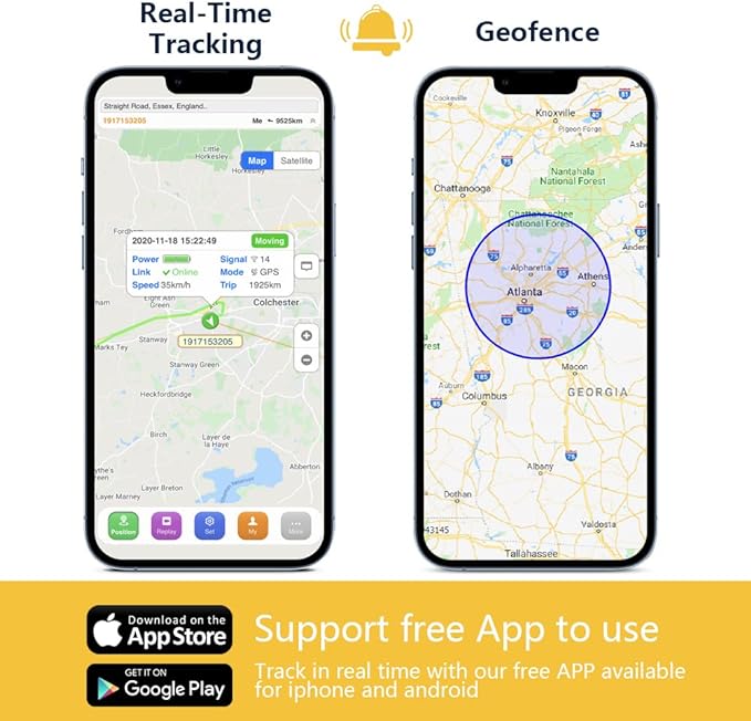SinoTrack 4G GPS Tracker for Vehicles,Vehicle Device Locator Car Relay Tracker Real Time ST-907L Hidden Location Device with No Monthly Fee Tracking System for Car Motorcycle Truck Taxi