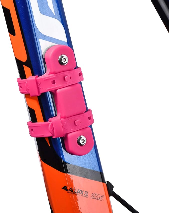ZONKIE Bike Bottle Cage Mounting Base, Cup Mounting Base for Many Kinds Bikes, Fits Most Stroller Drink Holder, Silicone Material, Many Colors are Available.