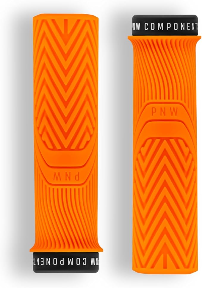 PNW Components Loam MTB Bike Grips – Lock-On Mountain Bike Handlebar Grips – 25A Tacky Rubber – Ergonomic Trail & Enduro Grip – 30mm or 34mm – Multiple Colors