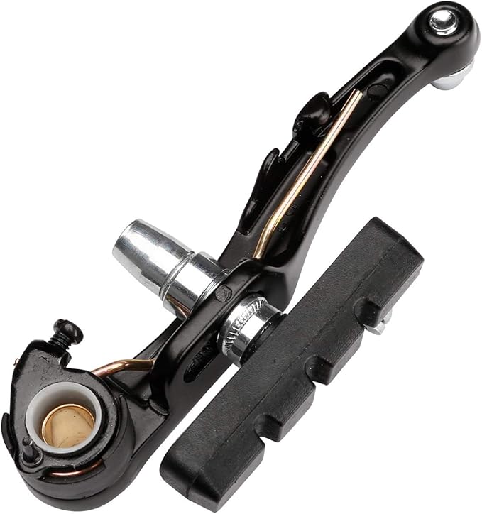 RUJOI Bike Brakes Set,Mountain Bike V Brakes Type,V-Brake Replacement Set for MTB, Road Bike,BMX,E Bike Black (2 Pack)…