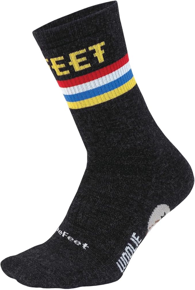 DEFEET | Woolie Boolie 6" Cycling Socks | For Biking, Running, & Everyday Adventures