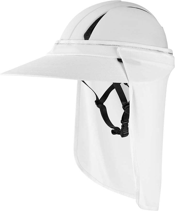 Tontron Horsriding Helmet Visor |Helmet Sunshade with Removable Neck Flap