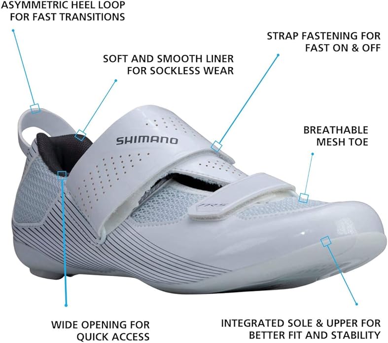 SHIMANO SH-TR501 Men's Specialist Short Course Triathlon Shoe