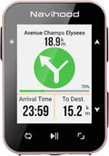 L2 GPS Bike Computer, 2" Color LCD Wireless Cycling Computer,Bike Speedometer Bluetooth ANT+, IPX7 Waterproof, Auto Backlight, Supports HR/Cadence/Power Sensors