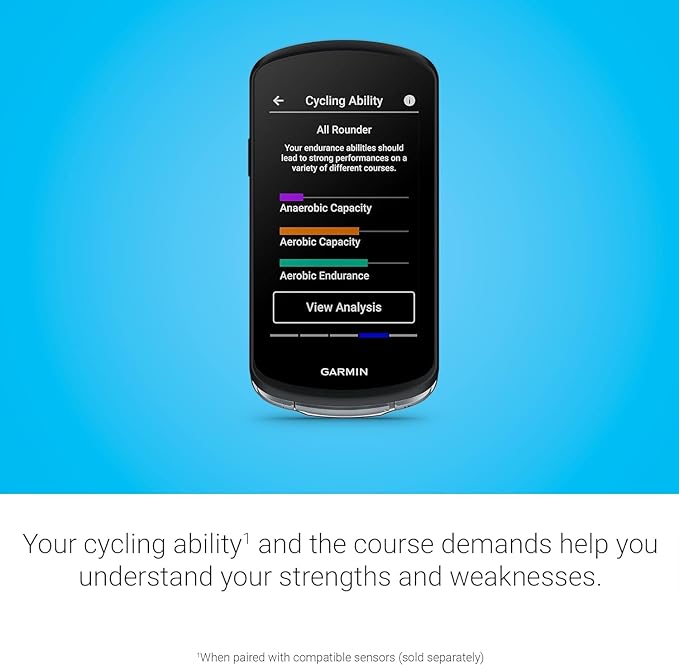 Garmin Edge 1040, GPS Bike Computer, On and Off-Road, Spot-On Accuracy, Long-Lasting Battery