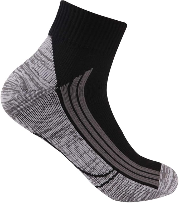 RANDY SUN Waterproof Socks, Unisex Cycling/Hunting/Fishing/Running Ankle Socks 1&2 Pair