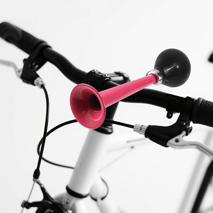 Bike Horn for Adults Classic Horn Metal Squeeze Clown Horn, Fits All Bicycle Handle Bar, Loud Sounds