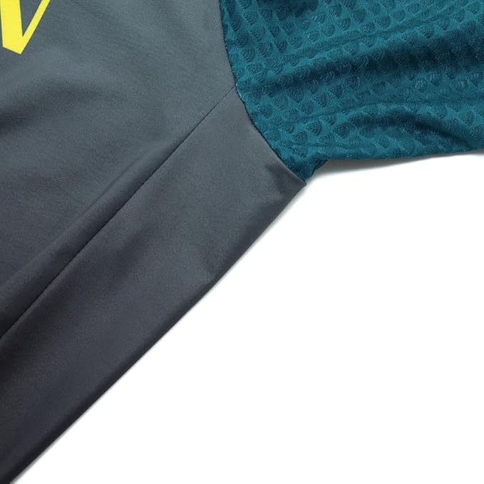 MOXILYN Men's Cycling Jersey Short Sleeve with 4 Pockets Moisture Wicking Breathable Quick Dry MTB Biking Shirt