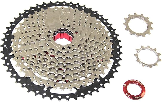 BOLANY Bike 8/9/10 Speed Cassette 11-25T/32T/36T/40T/42T/46T/50T Fit for MTB Bike, Road Bicycle, Lightweight Cassette, Compatible with Shimano SRAM Sunrace