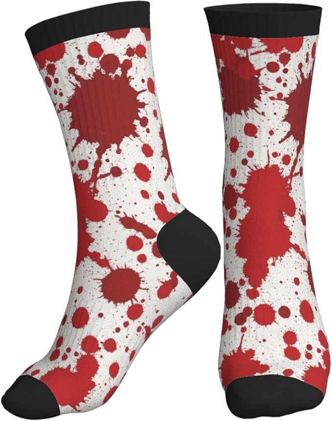 Crew Athletic Socks Funny Crazy Casual Sports Novelty Dress Socks for Women Men Running Hiking
