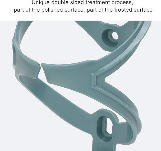 Bicycle Water Bottle Holder Cage Streamlined Design for Outdoor Cycling Road Mountain Bikes (Light Pine Green)