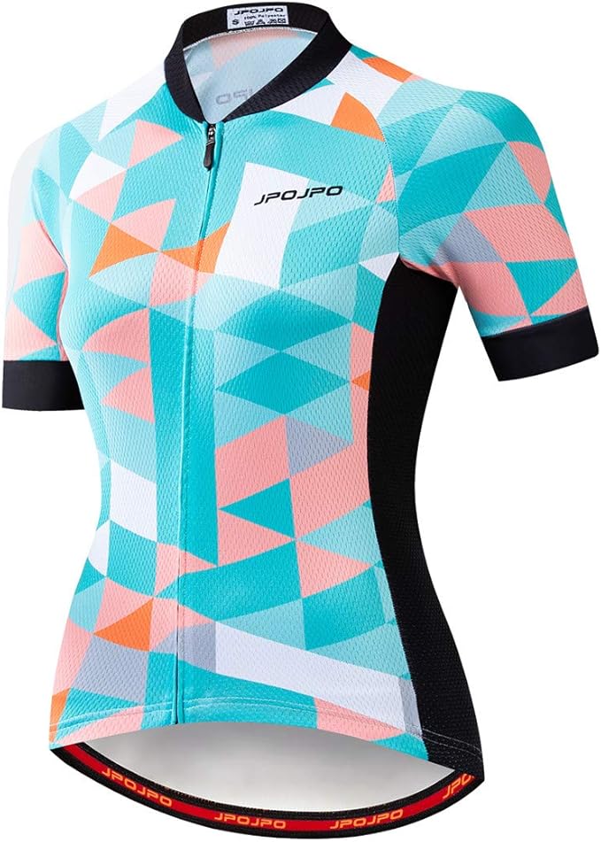 Cycling Jersey Women MTB Tops Mountain Bike Jersey Shirts Short Sleeve Summer