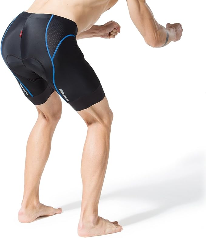 Souke Sports Men's Cycling Shorts Padded Bike Half Pants Bicycle Biking Tights
