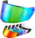 Helmet Visors Face Shield Replacement,For Assault/Rapid/Stream Helmet Visor Accessories (Chrome Green)