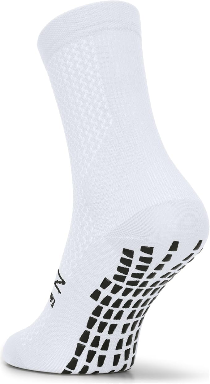 SOKZ2 Long Cycling Socks Performance Fit with Silicone Grippers Moisture Wicking Ideal for Road Racing and Training